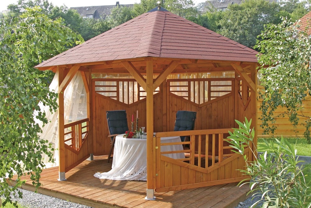 Gartenpavillon Holz